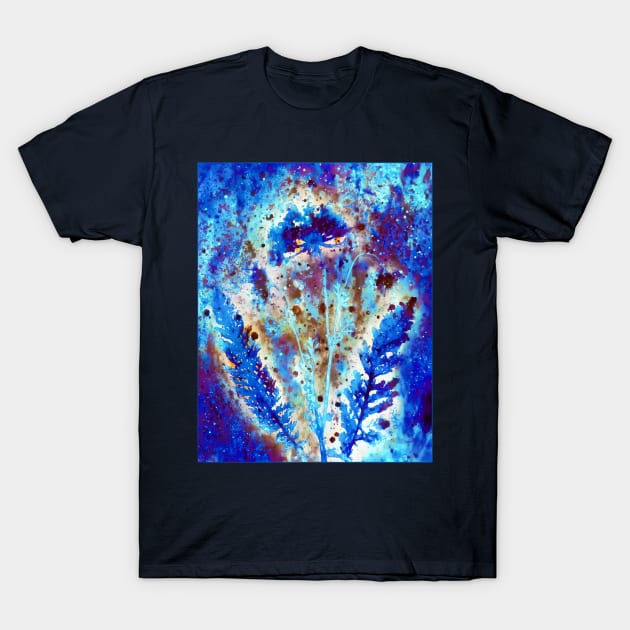 Botanical mixed media T-Shirt by redwitchart